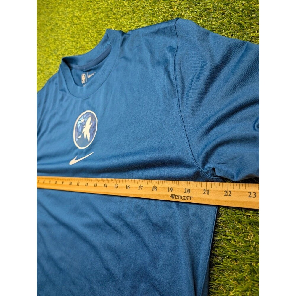 Nike Minnesota Timberwolves Long Sleeve Shooting Shirt City Edition M - Picture 5 of 7